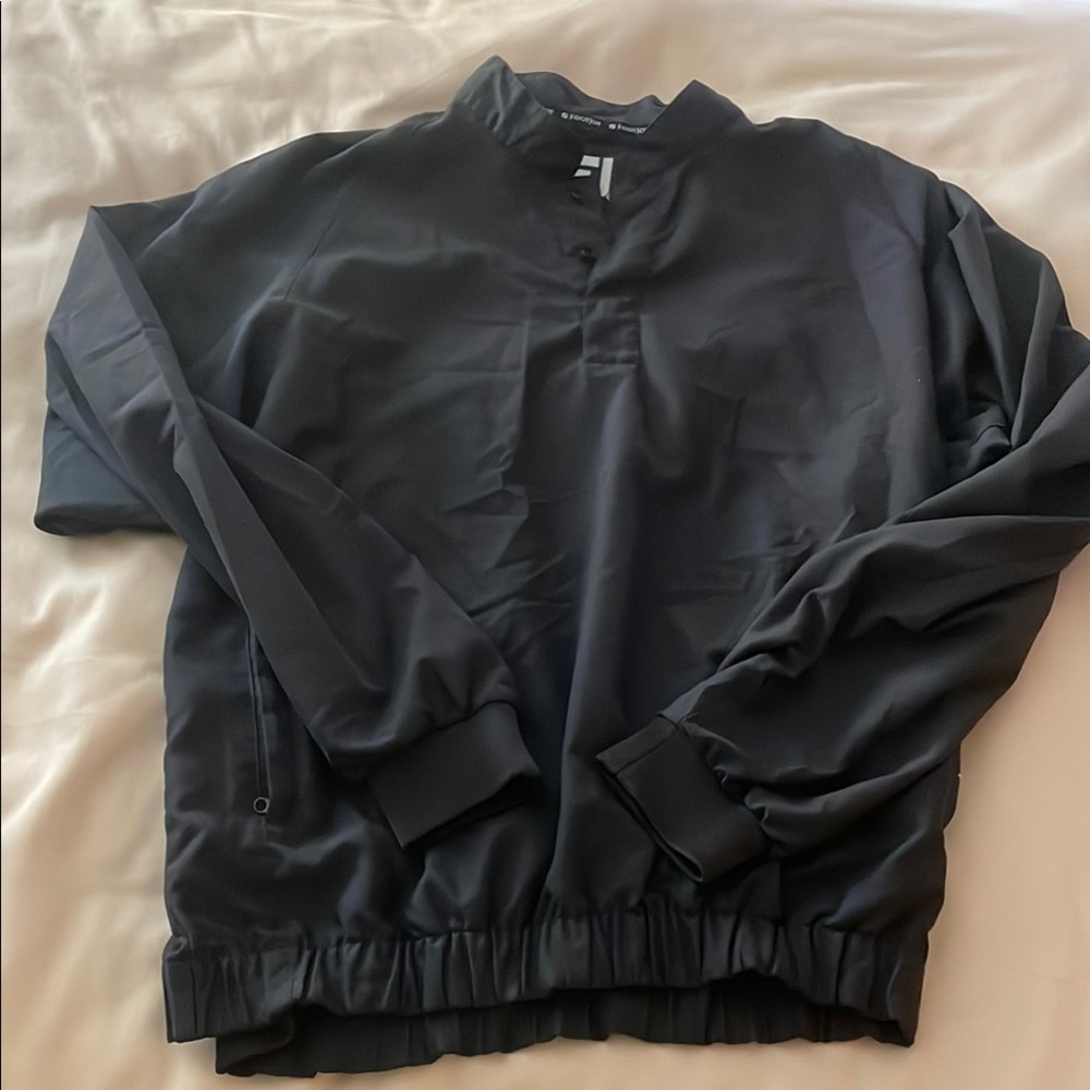 FootJoy Black Snap-Button Jacket